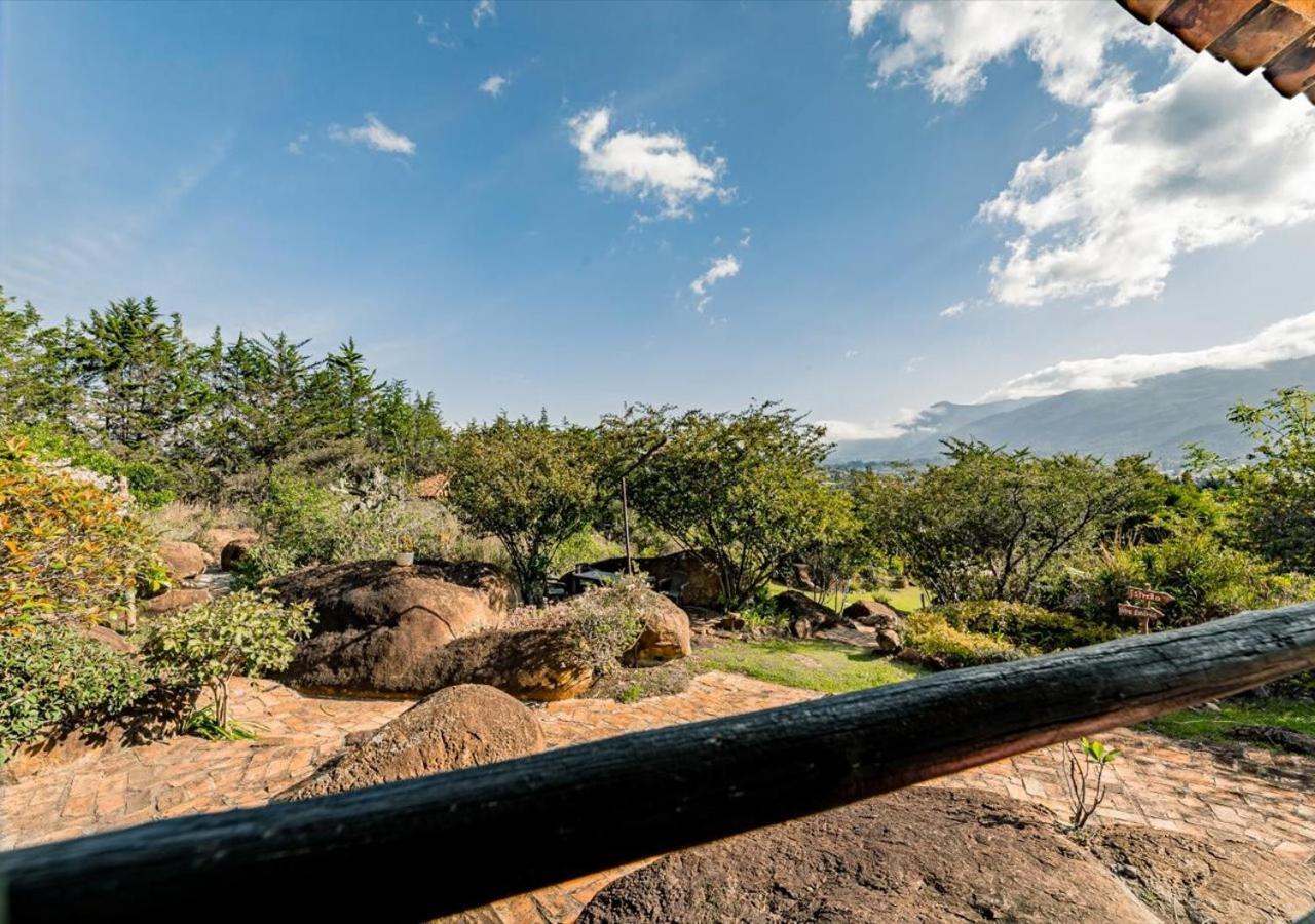 El Hayuelo Ecolodge Villa de Leyva Exterior photo